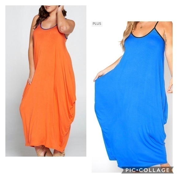 1 Left! Diva Plus Black Maxi Sundress - Picture 3 of 3